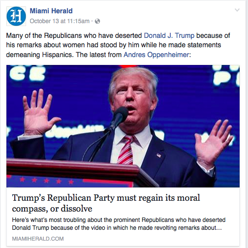 Miami Herald news on Trump and Republicans.